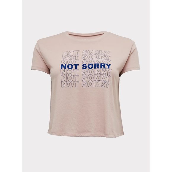 NWT Torrid Not Sorry Fit Crop Top Size: 3X (22/24) - Picture 4 of 4